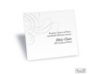 Swirling Filigree Reception Card - Black