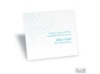 Swirling Filigree Reception Card - Palm