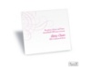 Swirling Filigree Reception Card - Raspberry