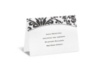 Black Damask Reception Card
