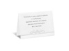 Grand Impression Reception Card