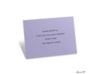 Orchid Reception Card