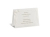 Classic Calla Lilies Reception Card