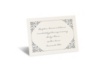 Elegant Precision Reception Card