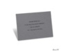 Pewter Reception Card