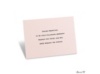 Princess Pink Reception Card