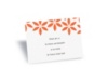 Orange Blossoms Reception Card