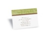 Sentiments Reception Card