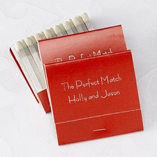 Red Favor Matches
