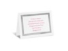 Reflection Bar and Bat Mitzvah Reception Card