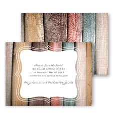 Wooden Colors Save the Date