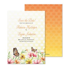 Sweet Butterflies Save the Date