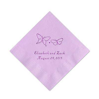 Pastel Purple Napkins