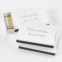 White Favor Matchboxes