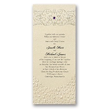 Flowing Artistry Wedding Invitation - Rapunzel