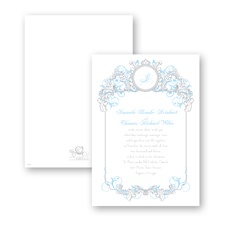 Fairy Tale Filigree Wedding Invitation - Cinderella