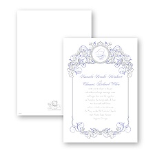 Fairy Tale Filigree Wedding Invitation - Jasmine