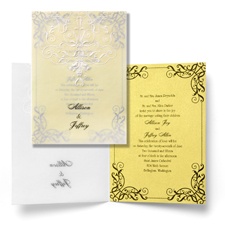 Love's Transformation Wedding Invitation - Belle