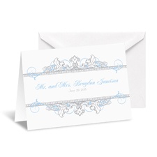 Fairy Tale Filigree Note Card and Envelope