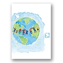 Holding Hands Holiday Card