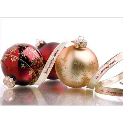 Company Close-up Holiday Card