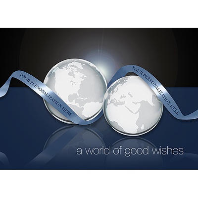 Around the Globe Holiday Card