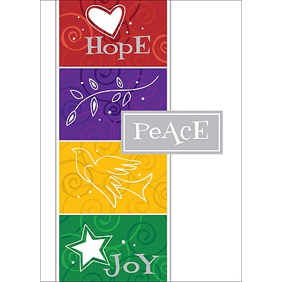 Centered on Peace Holiday Card