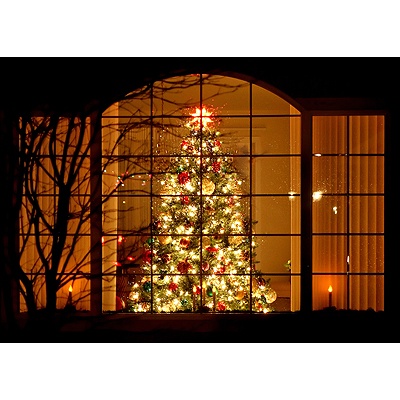 Welcoming Glow Holiday Card