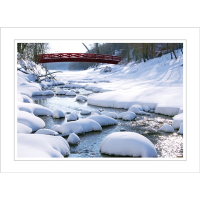 Meandering Holiday Card