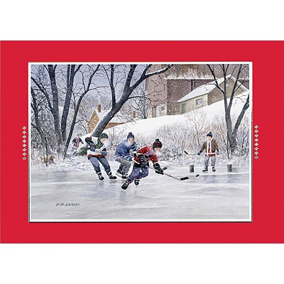 Winter Games Holiday Card