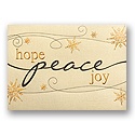 Copper Snow Holiday Card