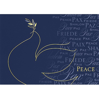 Peaceful Embrace Holiday Card