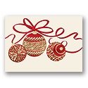 Gathering Ornaments Holiday Card