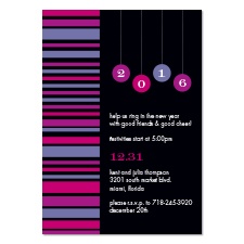 Bright New Year Party Invitation