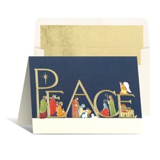 Come in Peace Holiday Card