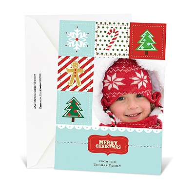 Patchwork Photo Holiday Card