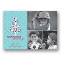 Mod Tree Photo Holiday Card