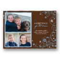 Flurries Photo Holiday Card