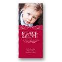Wishes Tea Length Photo Holiday Card