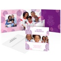 Grapevine Starburst Photo Holiday Card