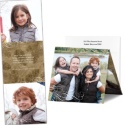 Pine Cone Photo Holiday Card