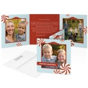 Peppermint Photo Holiday Card