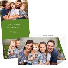 Cloverleaf Band Photo Holiday Card
