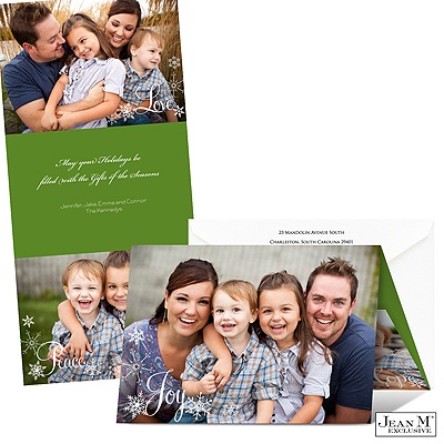 Cloverleaf Band Photo Holiday Card