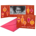 Monarch Ornaments Photo Holiday Card