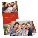 Scarlet Band Photo Holiday Card