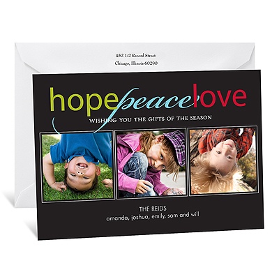 Hopes Photo Holiday Card