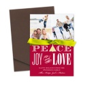 Retro Greetings Photo Holiday Card