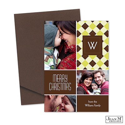 Argyle Photo Holiday Card