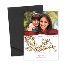 Berry Merry Photo Holiday Card